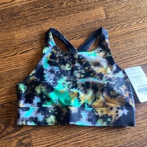 Fabletics No Bounce tie dye sports bra